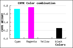 #362FC0 color CMYK mixer