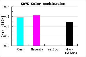 #363181 color CMYK mixer