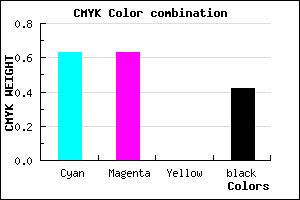 #363693 color CMYK mixer