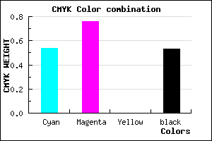 #371D77 color CMYK mixer