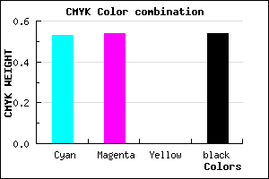 #373675 color CMYK mixer