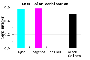 #373680 color CMYK mixer
