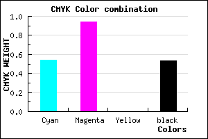 #370777 color CMYK mixer