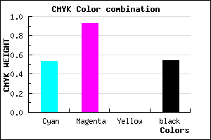 #370876 color CMYK mixer