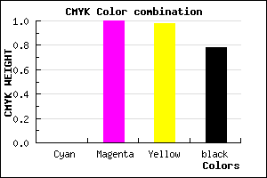 #380001 color CMYK mixer