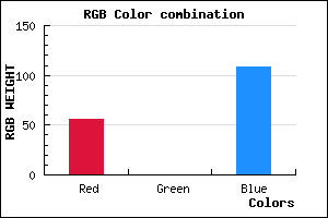 rgb background color #38006C mixer