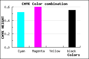 #382E74 color CMYK mixer