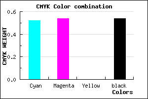 #383675 color CMYK mixer