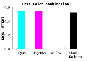 #38387A color CMYK mixer
