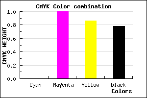 #390008 color CMYK mixer