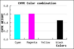 #39368C color CMYK mixer
