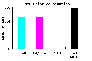 #393969 color CMYK mixer