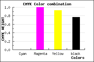 #3A0004 color CMYK mixer