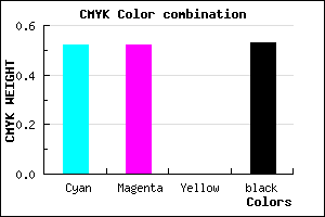 #3A3A78 color CMYK mixer