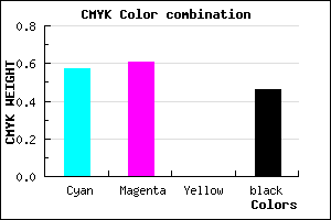 #3B3689 color CMYK mixer