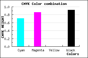 #060315 color CMYK mixer