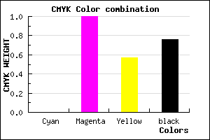 #3C001A color CMYK mixer