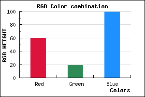 rgb background color #3C1363 mixer