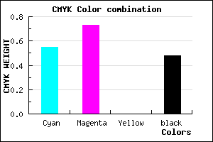 #3C2484 color CMYK mixer