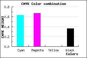 #3C36A2 color CMYK mixer