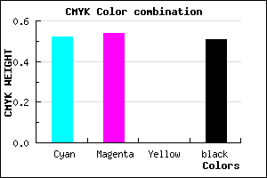 #3C3A7E color CMYK mixer