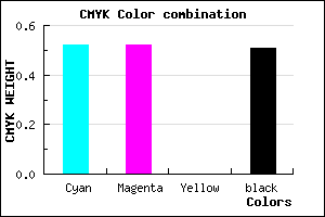 #3C3C7C color CMYK mixer