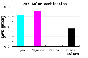 #3D2EA4 color CMYK mixer