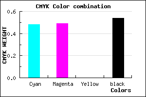 #3D3C76 color CMYK mixer