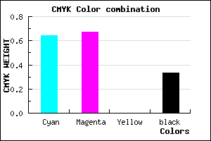 #3E38AC color CMYK mixer
