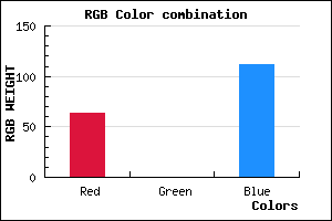 rgb background color #3F0070 mixer
