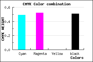 #3F3C7C color CMYK mixer