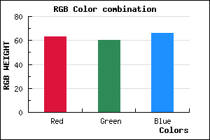 rgb background color #3F3C42 mixer