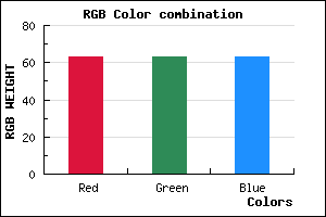 rgb background color #3F3F3F mixer