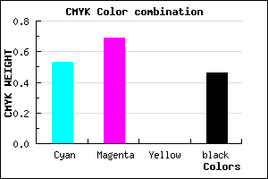 #402B89 color CMYK mixer