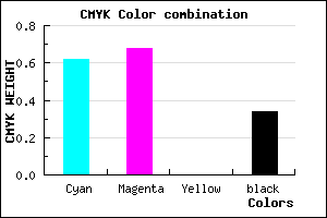 #4036A8 color CMYK mixer