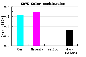 #4036AD color CMYK mixer