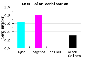 #4122B0 color CMYK mixer