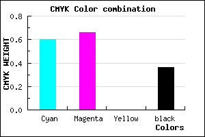 #4138A4 color CMYK mixer