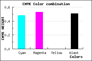 #413B7D color CMYK mixer