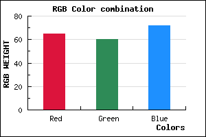 rgb background color #413C48 mixer