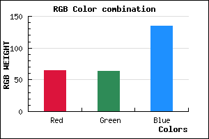 rgb background color #413F87 mixer