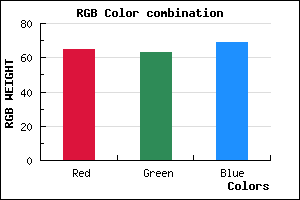 rgb background color #413F45 mixer