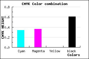 #413F63 color CMYK mixer