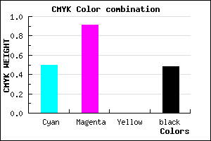#420C84 color CMYK mixer
