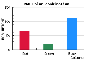 rgb background color #42156F mixer