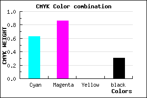 #4219B1 color CMYK mixer
