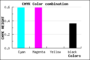 #4242A2 color CMYK mixer