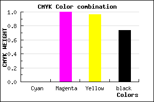 #430003 color CMYK mixer