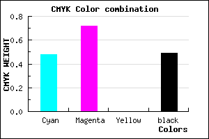 #432482 color CMYK mixer