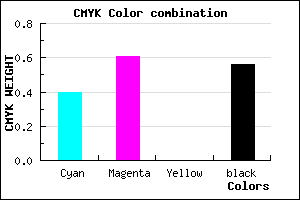 #432B6F color CMYK mixer